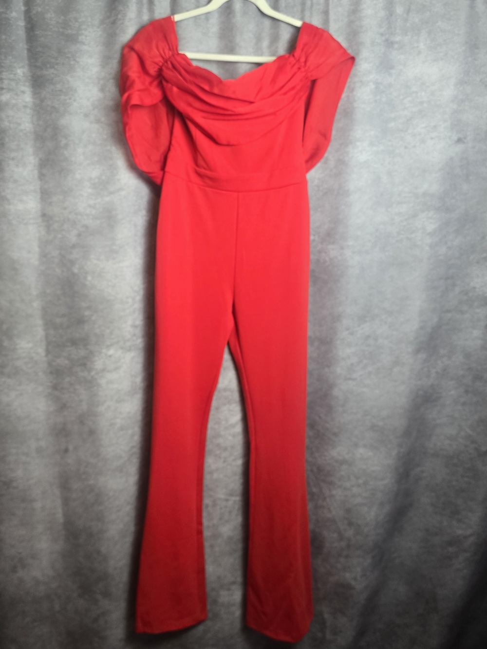 Women's Red Jumpsuit
